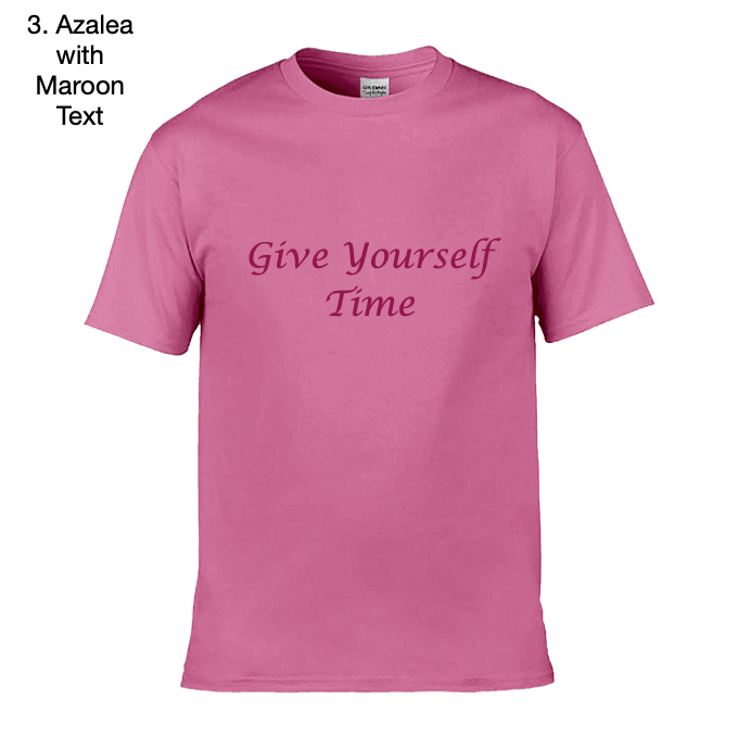 Give Yourself Time - Wellbeing Adult T-Shirt