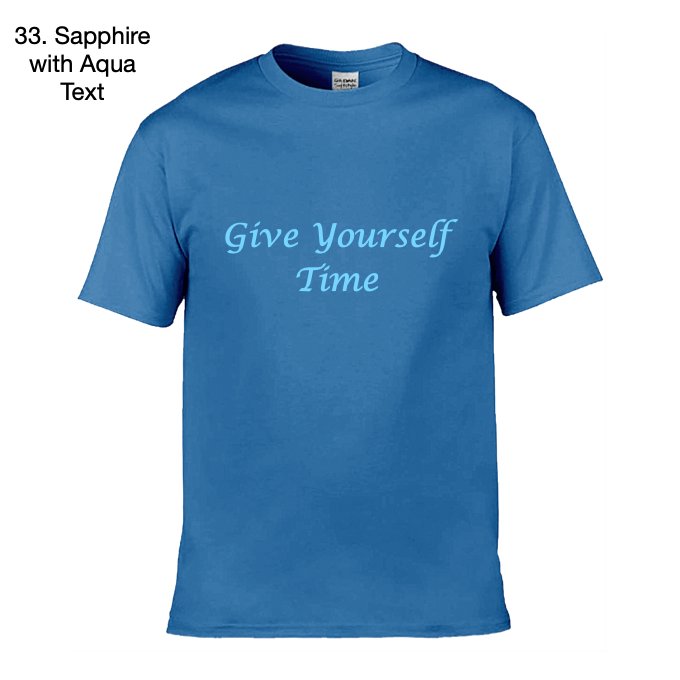 Give Yourself Time - Wellbeing Adult T-Shirt