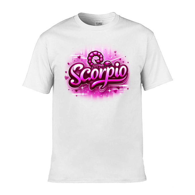 Mens T-Shirt (Gildan Softstyle 64000) - with Zodiac Sign - Scorpio 1