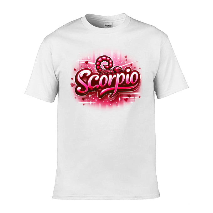 Mens T-Shirt (Gildan Softstyle 64000) - with Zodiac Sign - Scorpio 1