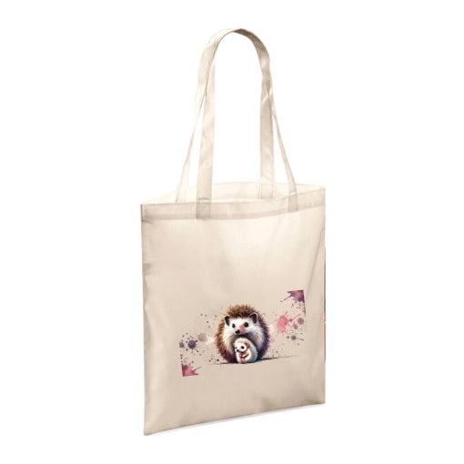Polyester Tote Bags 10ltr with Hedgehogs