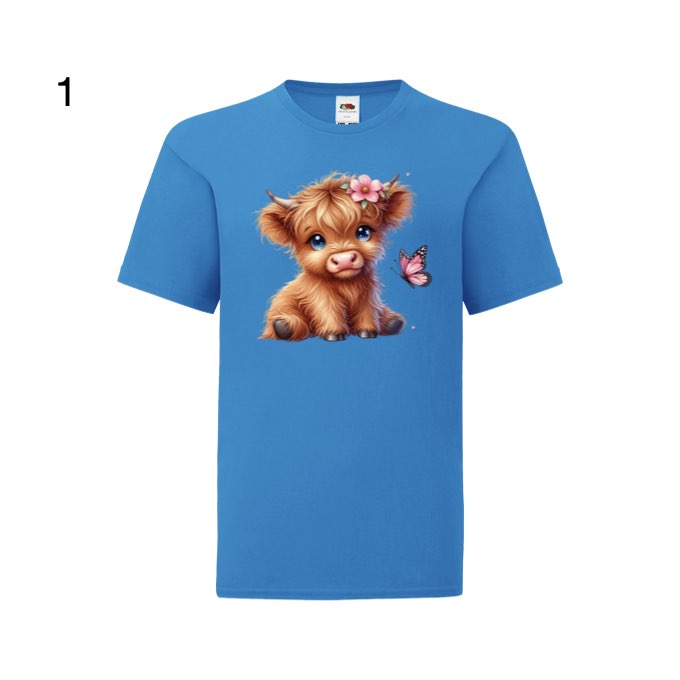 Kids - Highland Cows - Images x16