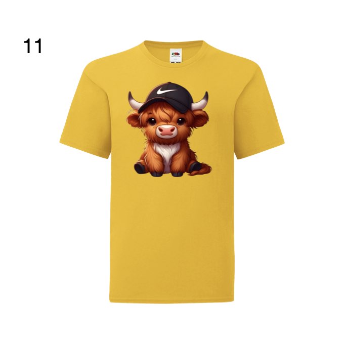 Kids - Highland Cows - Images x16