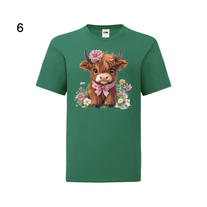 Kids - Highland Cows - Images x16