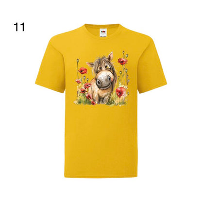 Kids - Horses - 12x cartoon images