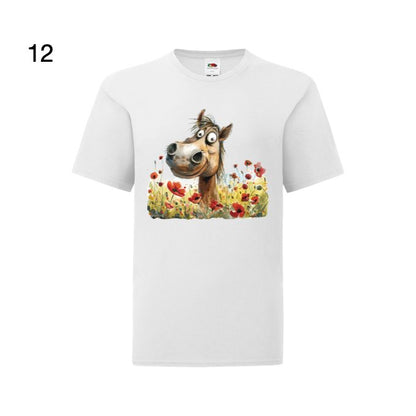 Kids - Horses - 12x cartoon images