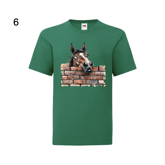 Kids - Horses - 12x cartoon images