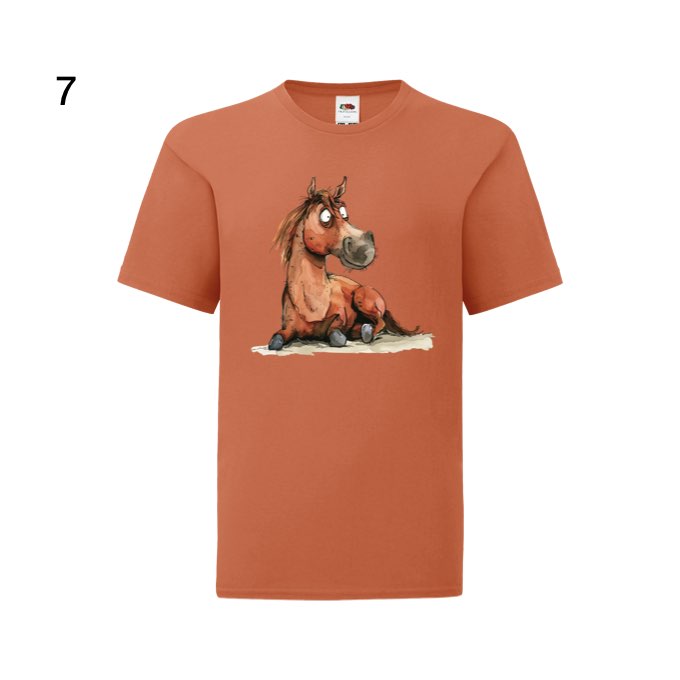 Kids - Horses - 12x cartoon images