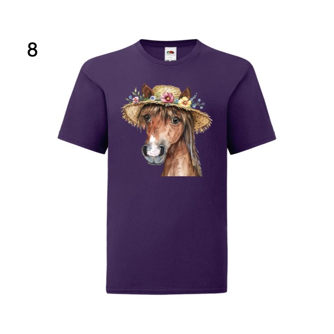 Kids - Horses - 12x cartoon images