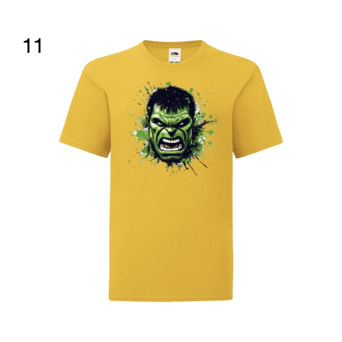 Kids - Marvel Character - The Incredible Hulk - Images x2