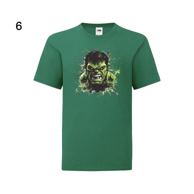Kids - Marvel Character - The Incredible Hulk - Images x2