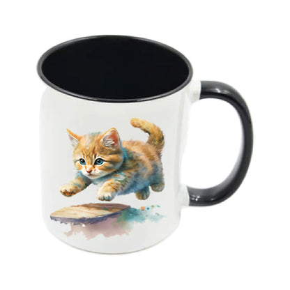 Mug - 11oz - Kitten jumping