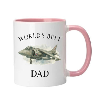 Mug - 11oz - Worlds Best Dad/Daddy/Grandad/Grandpa/Hero with Planes