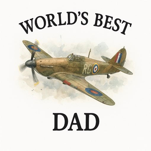 Mug - 11oz - Worlds Best Dad/Daddy/Grandad/Grandpa/Hero with Planes