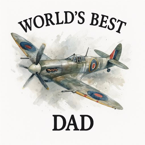 Mug - 11oz - Worlds Best Dad/Daddy/Grandad/Grandpa/Hero with Planes