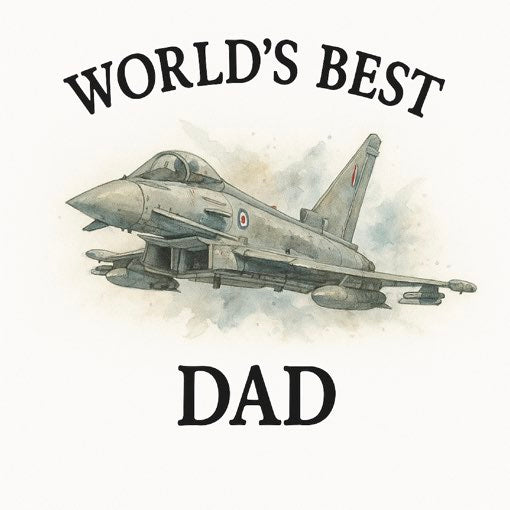 Mug - 11oz - Worlds Best Dad/Daddy/Grandad/Grandpa/Hero with Planes