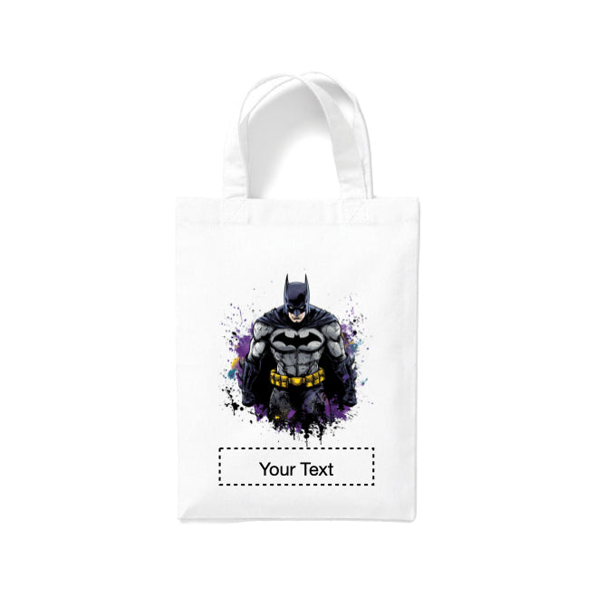 Small White Cotton Tote Bags 2.5ltr - Marvel Characters
