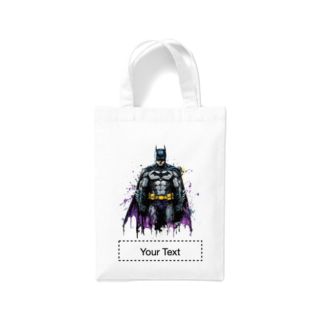 Small White Cotton Tote Bags 2.5ltr - Marvel Characters
