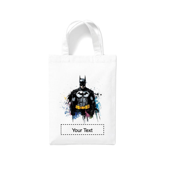 Small White Cotton Tote Bags 2.5ltr - Marvel Characters