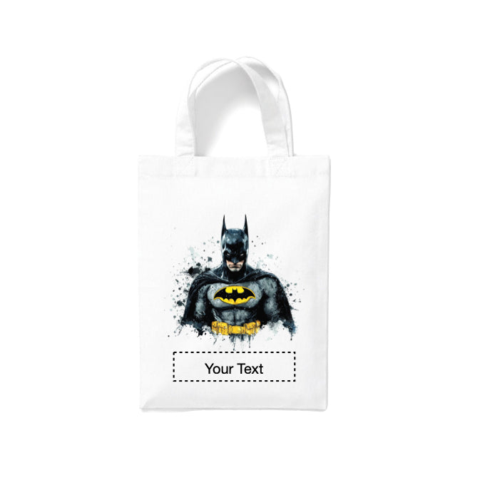Small White Cotton Tote Bags 2.5ltr - Marvel Characters