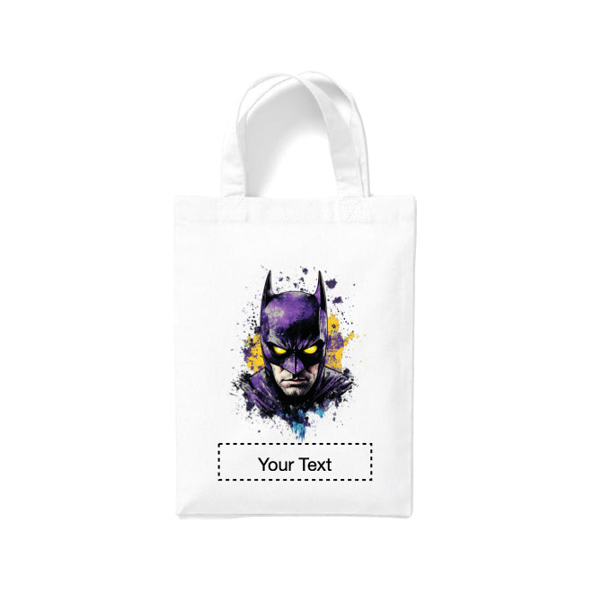 Small White Cotton Tote Bags 2.5ltr - Marvel Characters