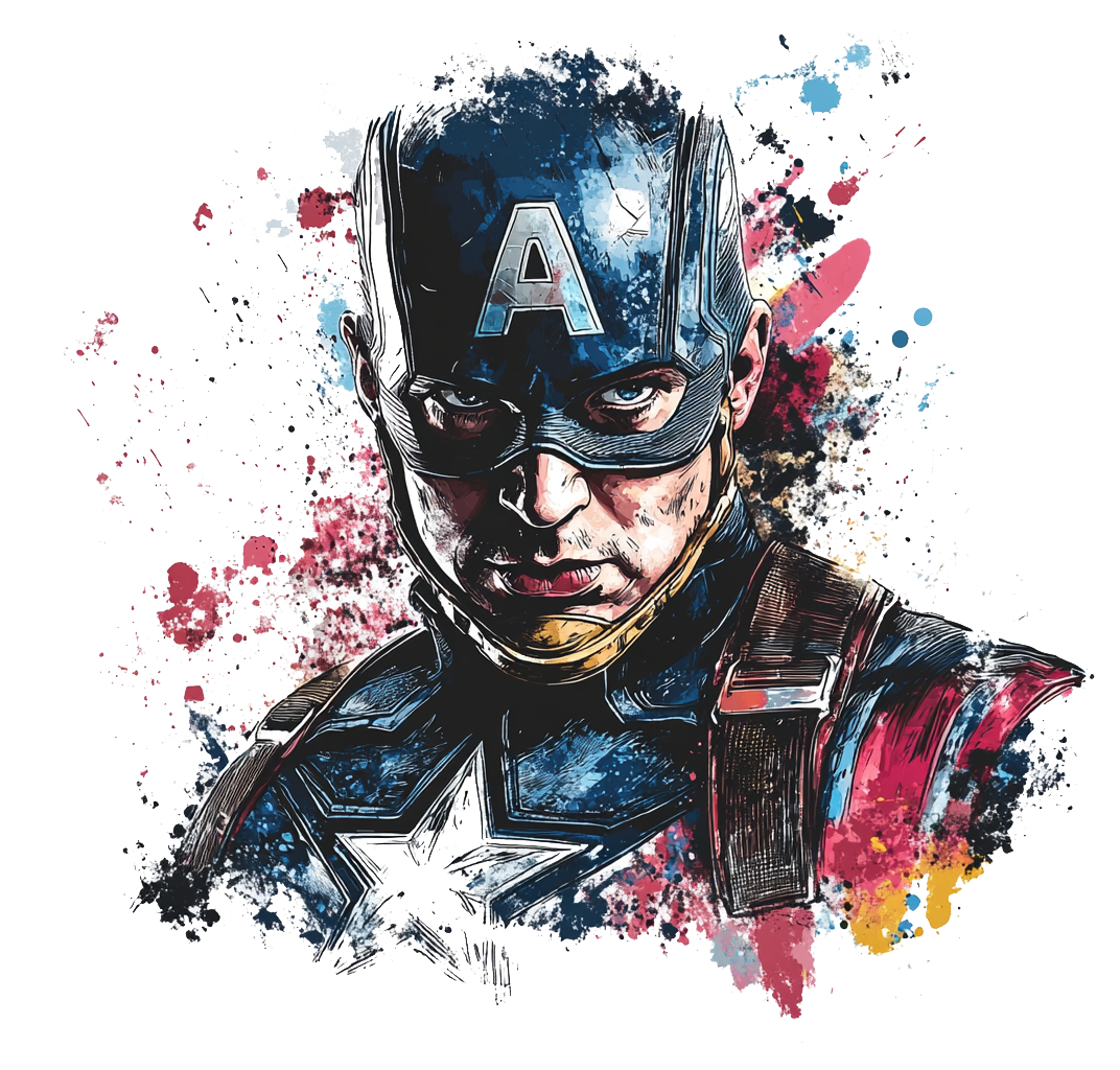 Kids - Marvel Character - Captain America - Images x5