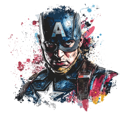 Kids - Marvel Character - Captain America - Images x5
