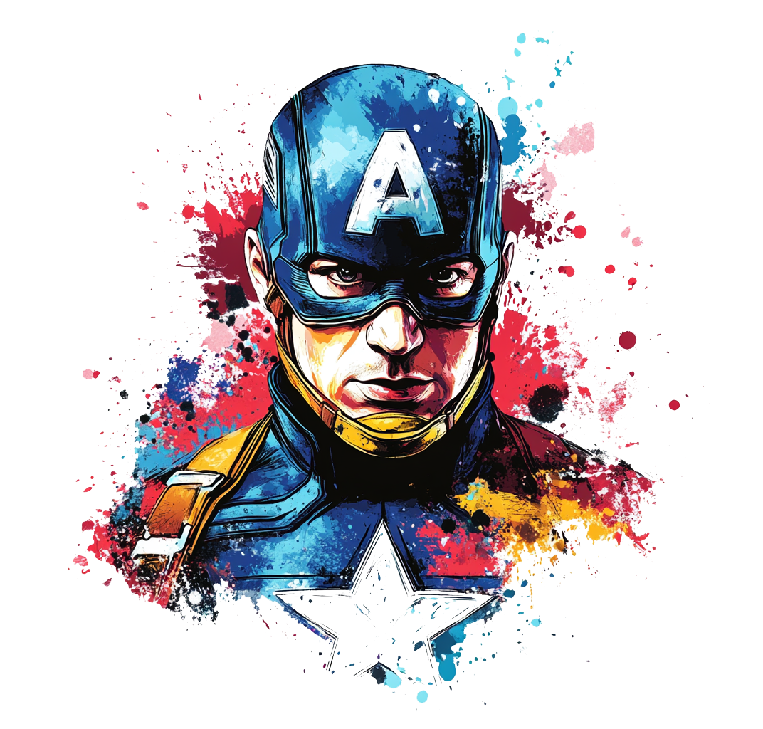 Kids - Marvel Character - Captain America - Images x5