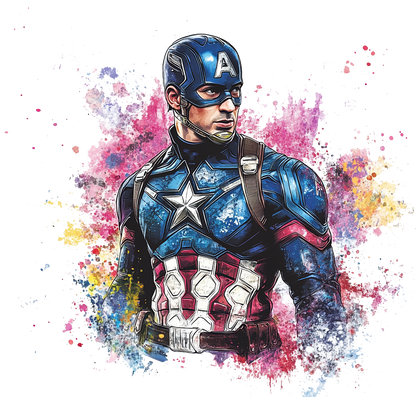 Kids - Marvel Character - Captain America - Images x5