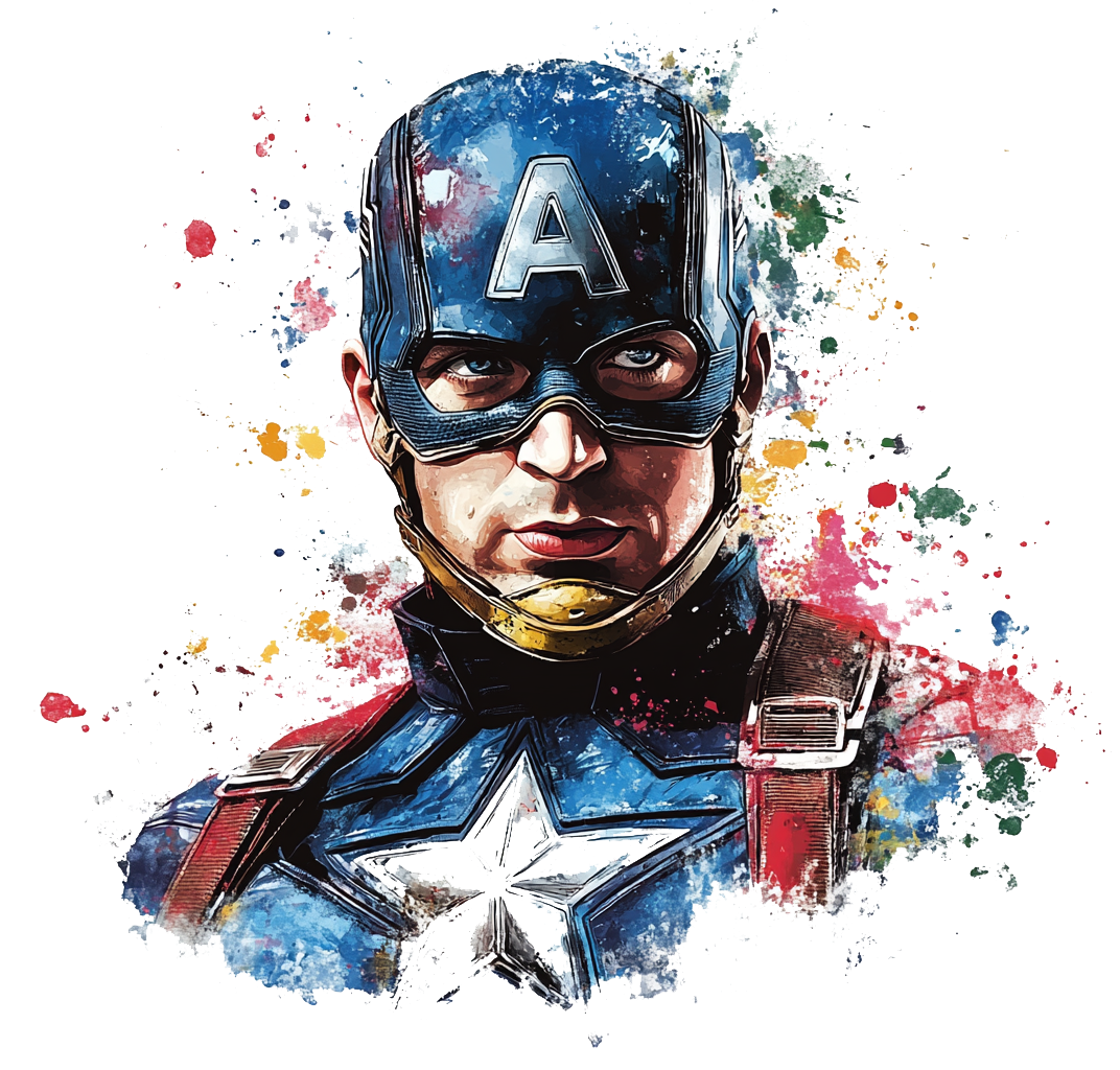 Kids - Marvel Character - Captain America - Images x5