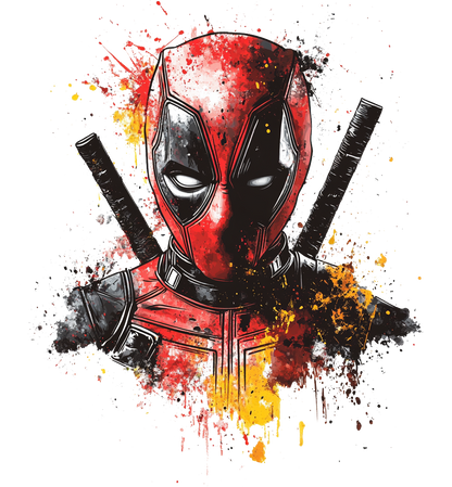 Kids - Marvel Character - Dead Pool - Images x4