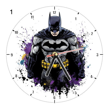 Clocks with 35x different Marvel Characters