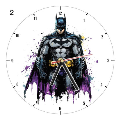 Clocks with 35x different Marvel Characters