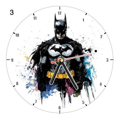 Clocks with 35x different Marvel Characters