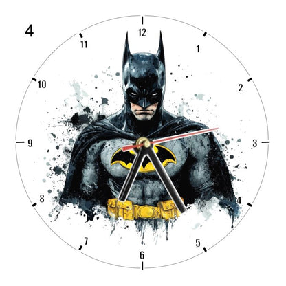 Clocks with 35x different Marvel Characters