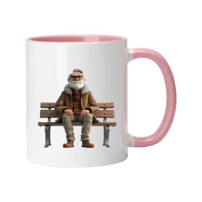 Mug - 11oz - OAP - Old Man Sitting on a Bench 1