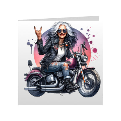 Square Greeting Cards - OAP - Hobbies