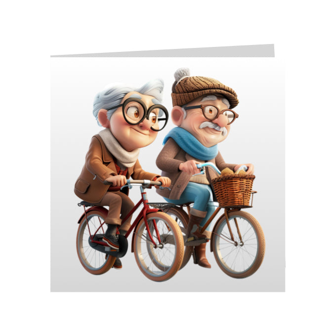 Square Greeting Cards - OAP - Hobbies