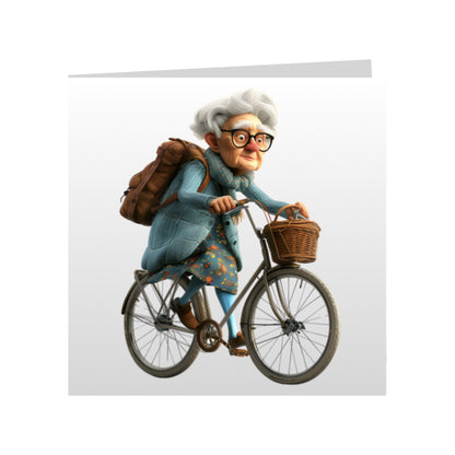 Square Greeting Cards - OAP - Hobbies