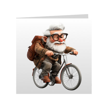 Square Greeting Cards - OAP - Hobbies