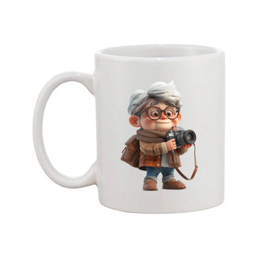 Mug - 11oz - OAP - Old Man with a Camera