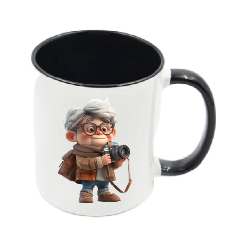 Mug - 11oz - OAP - Old Man with a Camera