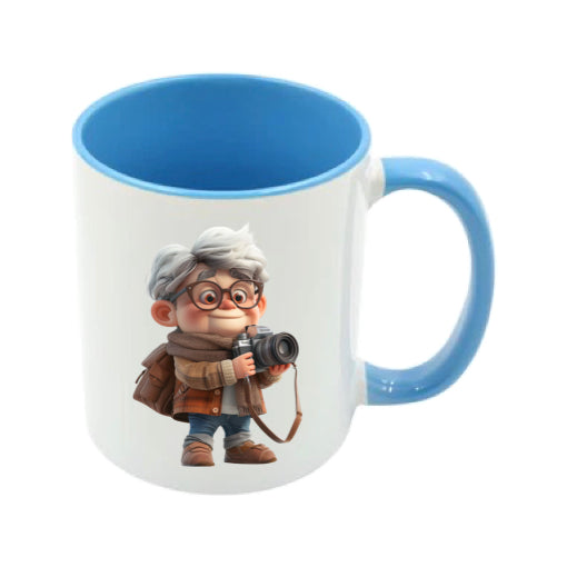Mug - 11oz - OAP - Old Man with a Camera