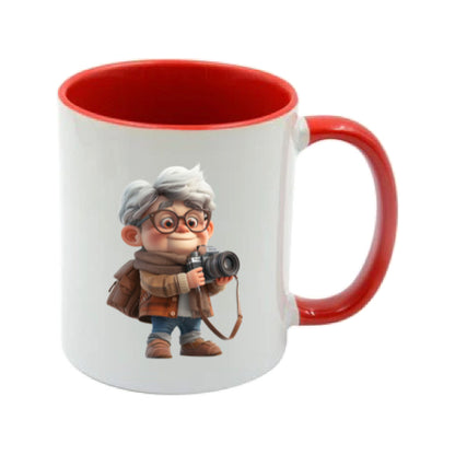 Mug - 11oz - OAP - Old Man with a Camera