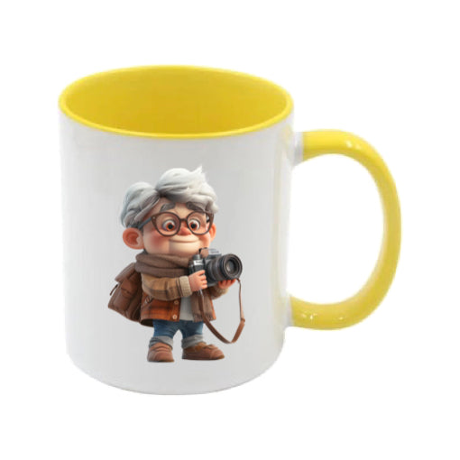 Mug - 11oz - OAP - Old Man with a Camera