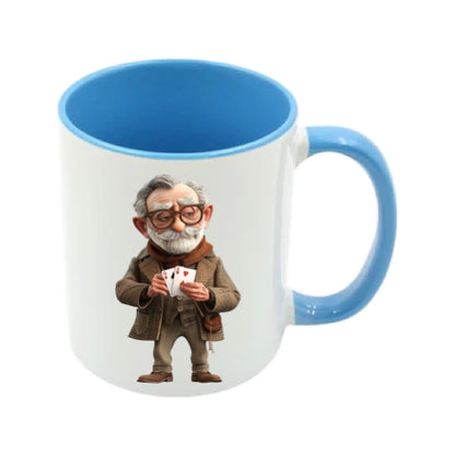 Mug - 11oz - OAP - Old Man Playing Cards 2