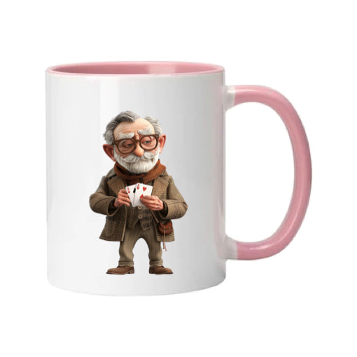 Mug - 11oz - OAP - Old Man Playing Cards 2