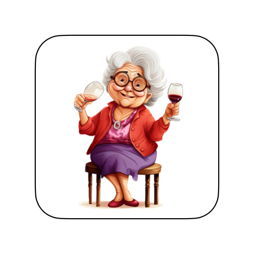 Coasters with OAP Women Food & Drink - Group B