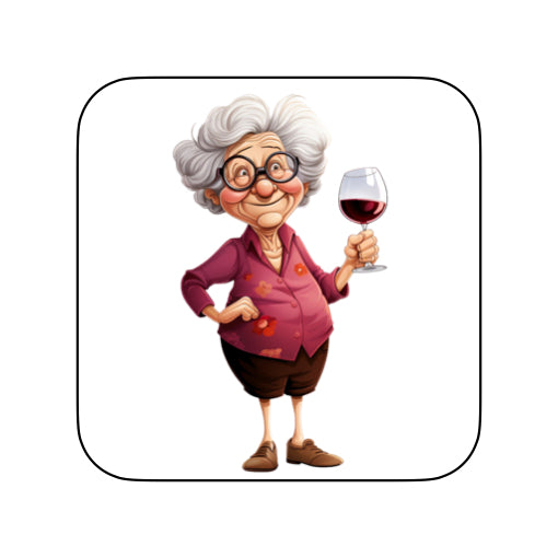 Coasters with OAP Women Food & Drink - Group B