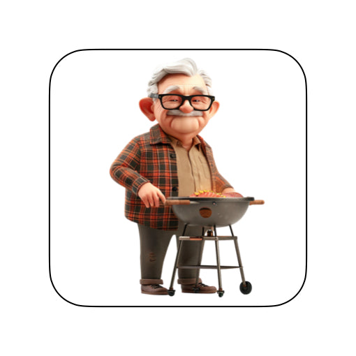 Coasters with OAP Men